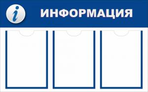 СИ2 Стенд Информация, 800х500 мм