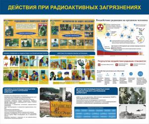СГО-18 Стенд "Действия при радиоактивных загрязнениях"