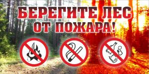 Промо-аншлаг ЛА-77 "Берегите лес от пожара"