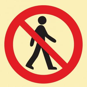 IMO8.3 Проход запрещен