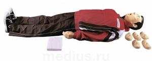 Т10 "Максим I-01" тренажер сердечно-легочной и мозговой реанимации пружинно-механический - манекен