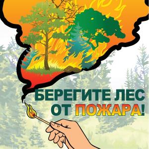 ЛА-65 Аншлаг Берегите лес от пожара